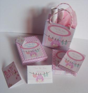 PINK BABY SHOWER GIFT SET